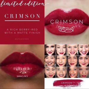 Crimson LipSense - limited edition!